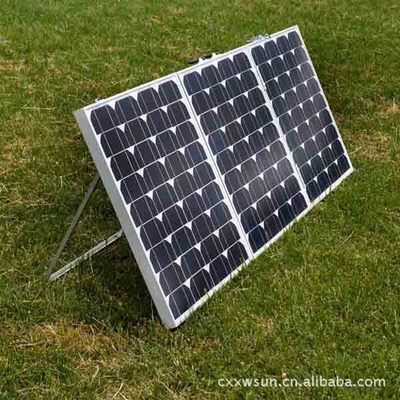 客戶信賴，品質之選——寧波輝旺150W折疊太陽能電池板全解析