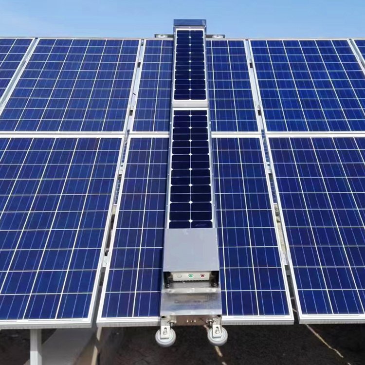 太陽能光伏板清洗機 提升發電效率的全自動清潔解決方案